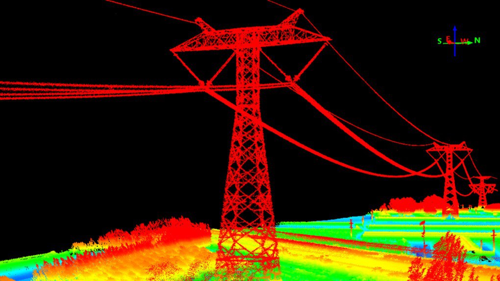 GS-260X power-line survey application